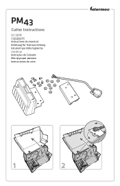 Intermec PM43/PM43c PM43 Cutter Instructions
