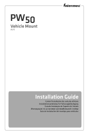 Intermec PW50 PW50 Vehicle Mount (AV11) Installation Guide