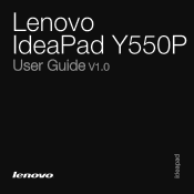 Lenovo IdeaPad Y550P Lenovo IdeaPad Y550P User Guide V1.0