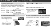 Sharp PN-E421 Sharp Digital Signage Software (SDSS™) Version 3.0 Release Notes