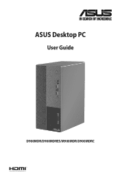 Asus ExpertCenter D9 Mini Tower D900MDR Users Manual