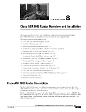 Cisco ASR1002 Installation Guide