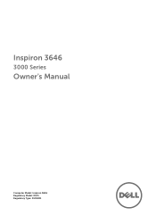 Dell Inspiron Small Desktop 3646 Inspiron 3646 Owners Manual