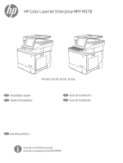 HP Color LaserJet Enterprise MFP M578 Installation Guide 2