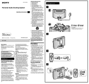 Sony RDP-M5iP Operating Instructions