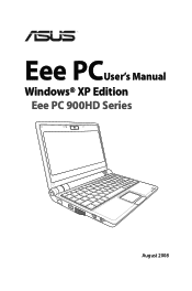 Asus Eee PC 900HD XP User Manual