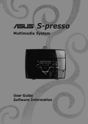 Asus S-presso S-presso Software User's Manual