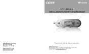 Coby MP-C858 User Manual