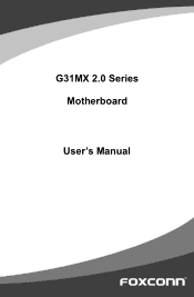 Foxconn G31MX-K 2.0 English Manual.
