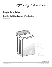 Frigidaire FTW3011KW Complete Owner's Guide (English)