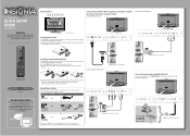 Insignia NS-24L240A13 Quick Setup Guide (English)