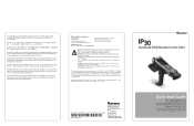 Intermec IP30 IP30 Handheld RFID Reader for the CK61 Quick Start Guide