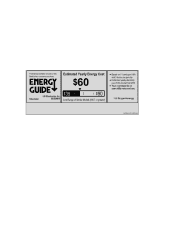 LG 98UB9810 Additional Link - Energy Guide