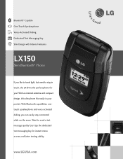 LG LX150 Data Sheet (English)