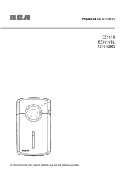 RCA EZ1010 Owner/User Manual Spanish