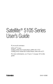 Toshiba Satellite 5105-S608 User Guide