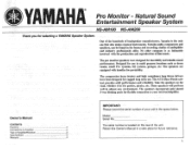 Yamaha NS-AM100 Owners Manual