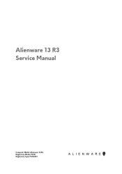Dell Alienware 13 R3 Service Manual