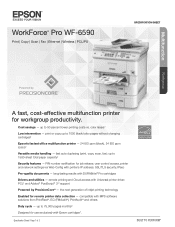 Epson WF-6590 Product Specifications