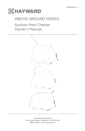 Hayward Penguin Suction Pool Cleaner Owner s Manual