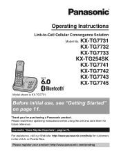 Panasonic KXTG7743 KXTG7743 User Guide