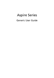 Acer Aspire 5532 Aspire 5740DG Notebook Series Users Guide