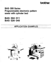 Brother International BAS-300 Series Programmer Instruction Manual - English