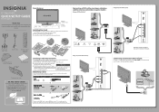 Insignia NS-32E740A12 Quick Setup Guide (English)