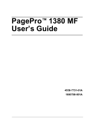 Konica Minolta pagepro 1380MF pagepro 1380MF User Manual English