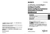 Sony IPT-DS1 Operating Instructions