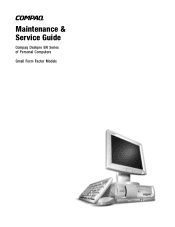 Compaq 154727-002 Deskpro EN SFF Maintenance&Service Guide