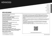 Kenwood DPX-M3200BT Quick Start Guide