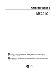LG M5201C-BA Owner's Manual (Español)
