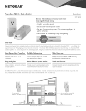 Netgear PLP1200 Product Data Sheet