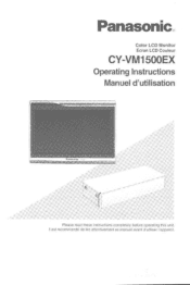 Panasonic CYVM1500EX CYVM1500EX User Guide