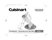 Cuisinart CHM-7PK CHM-7PK Manual