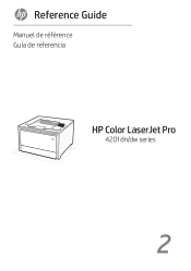 HP Color LaserJet Pro 4201-4203cdn Reference Guide 1