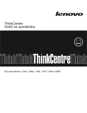 Lenovo ThinkCentre A70z (Slovenian) User Guide