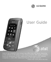 LG GU292 Owner's Manual
