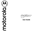 Motorola moto e5 play User Guide Sprint