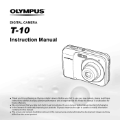 Olympus T-10 T-10 Instruction Manual (English)