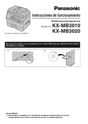 Panasonic KX-MB3020 Multi Function Printer - Spanish