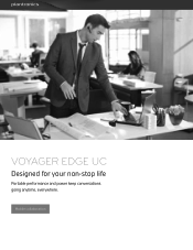 Plantronics Voyager Edge UC Voyager Edge UC Product sheet