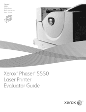 Xerox 5550N Evaluator Guide