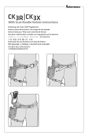 Intermec CK3R CK3R/CK3X With Scan Handle Holster Instructions