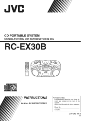 JVC RC-EX30B Instruction Manual