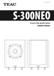 TEAC S-300NEO S-300NEO Owner's Manual