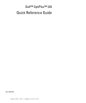 Dell 320LX Quick Reference
      Guide