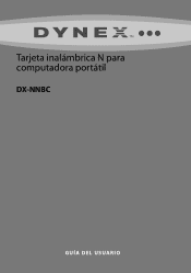 Dynex DX-NNBC User Manual (Spanish)