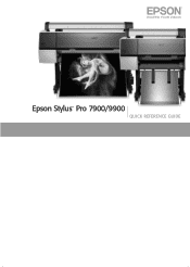 Epson SP9900HDR Quick Reference Guide